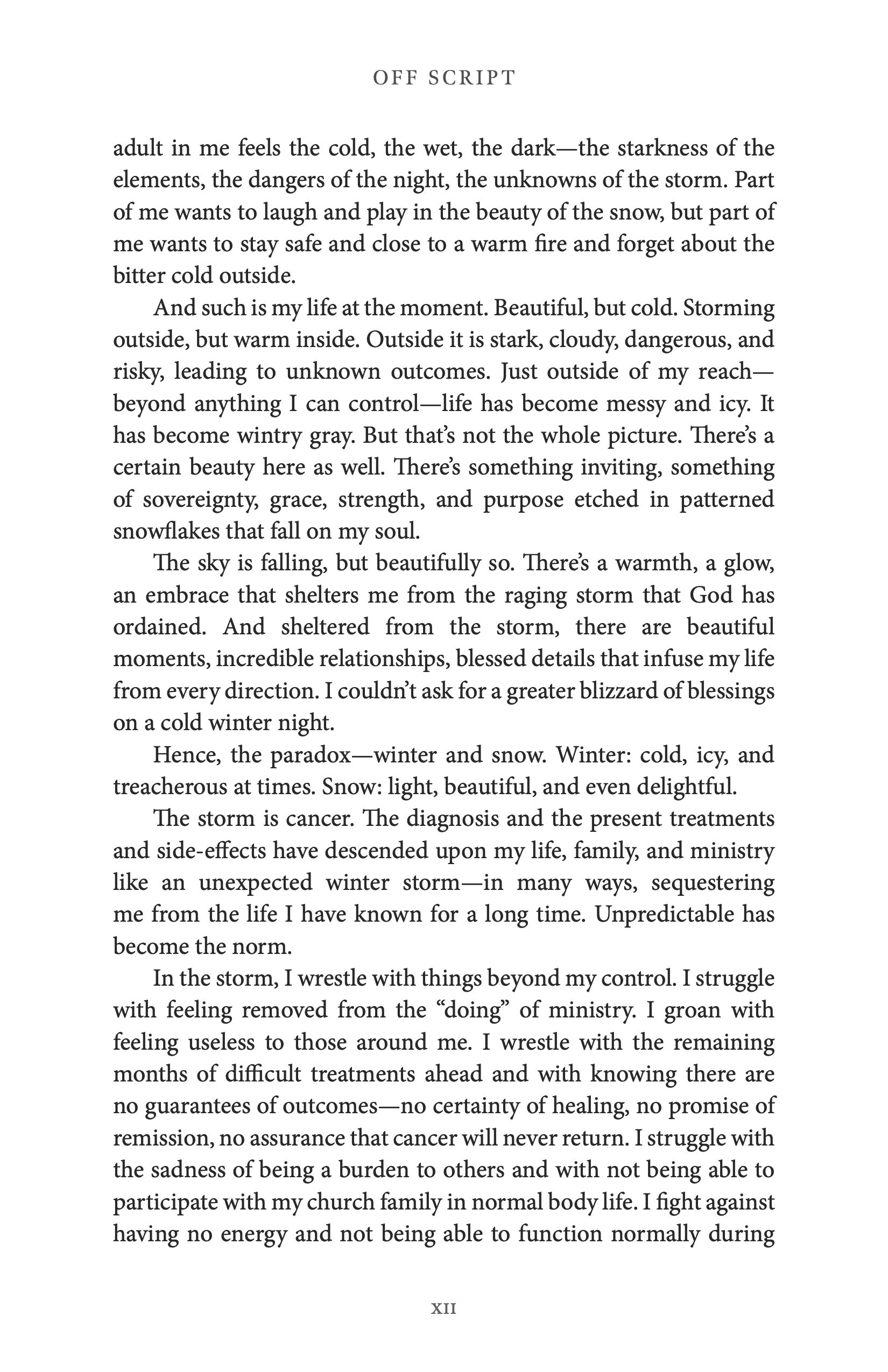 Off Script, Second Edition: Finding hope when life is hard.