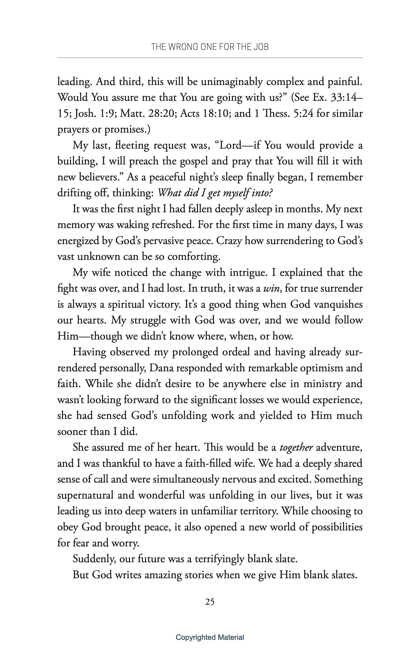 Steady Strength: Reversing Ministry&