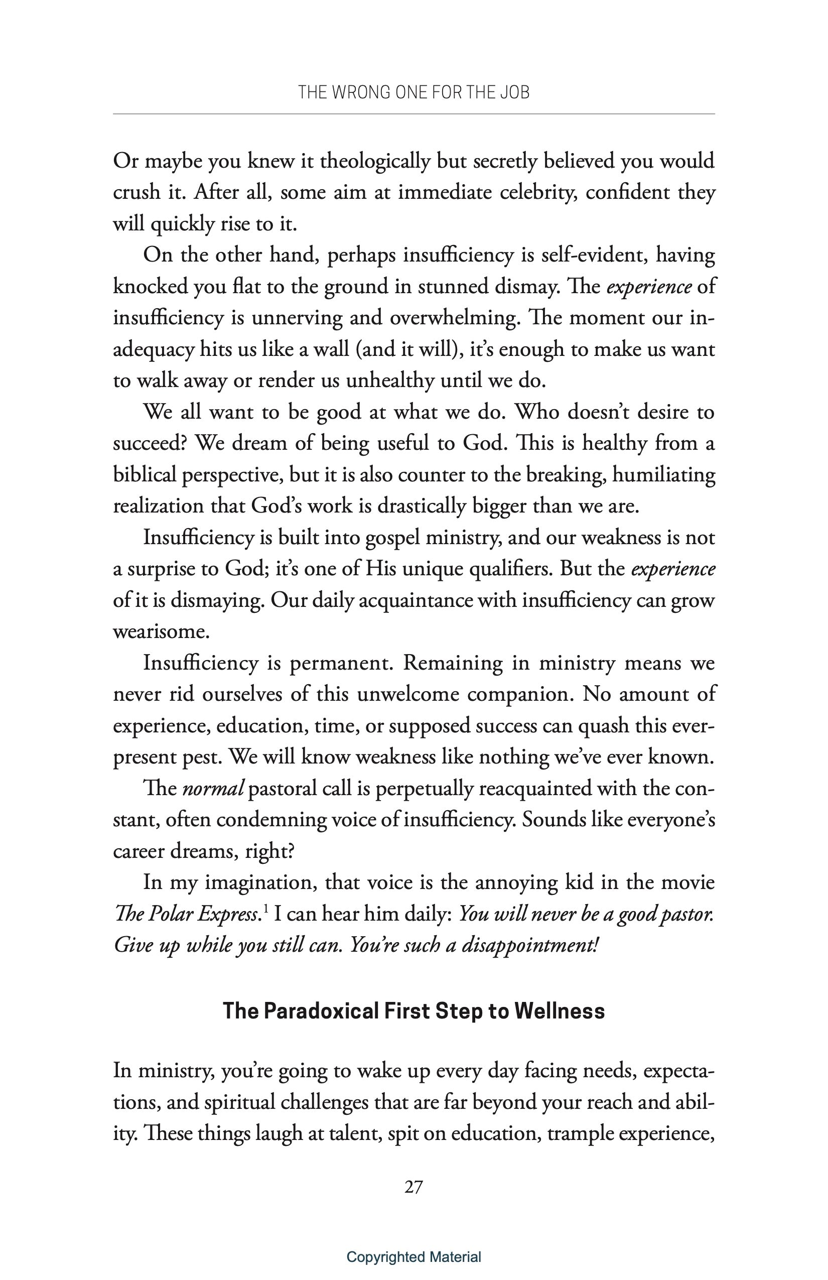 Steady Strength: Reversing Ministry&