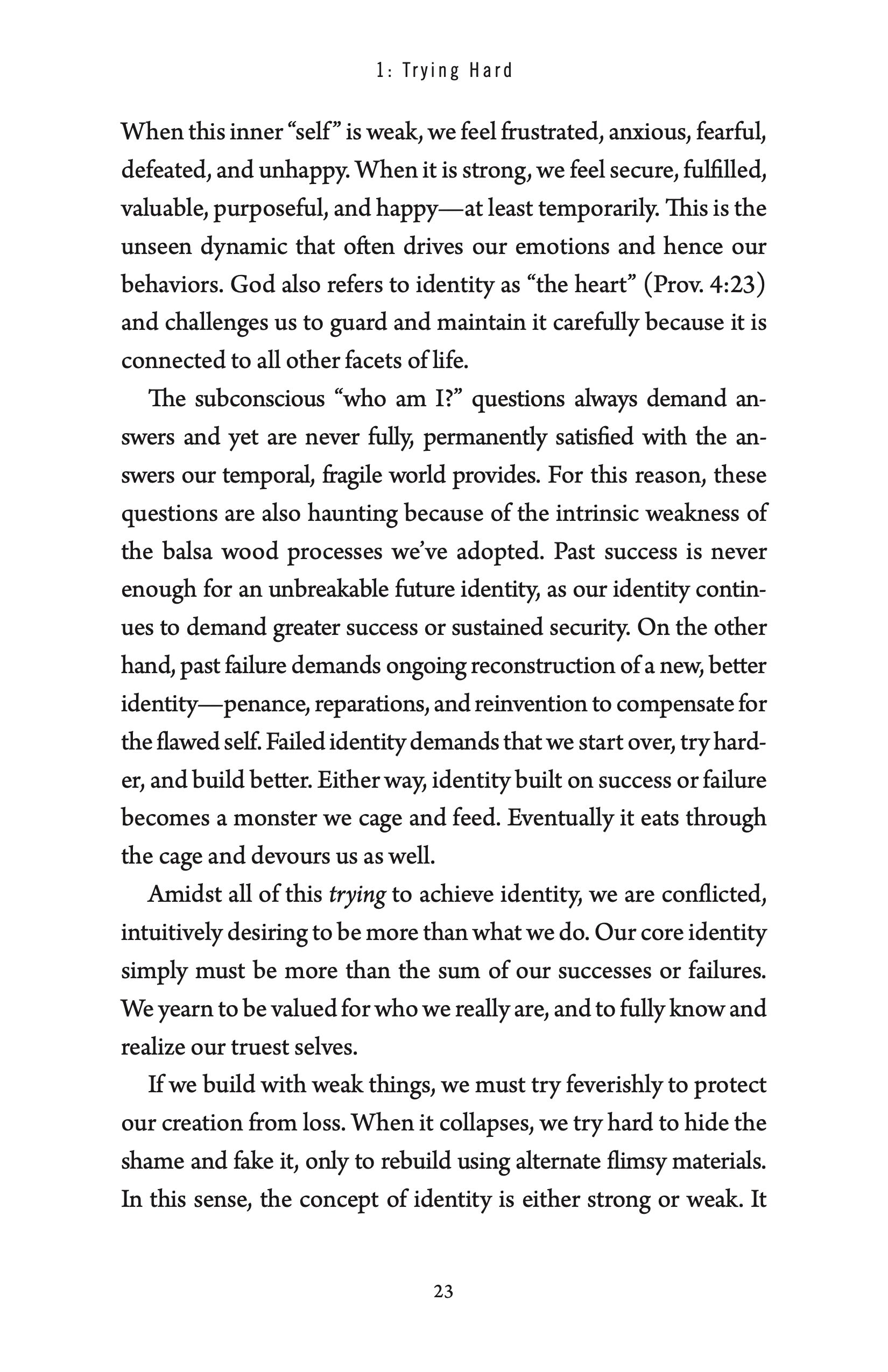 Stop Trying: How to Receive—Not Achieve—Your Real Identity