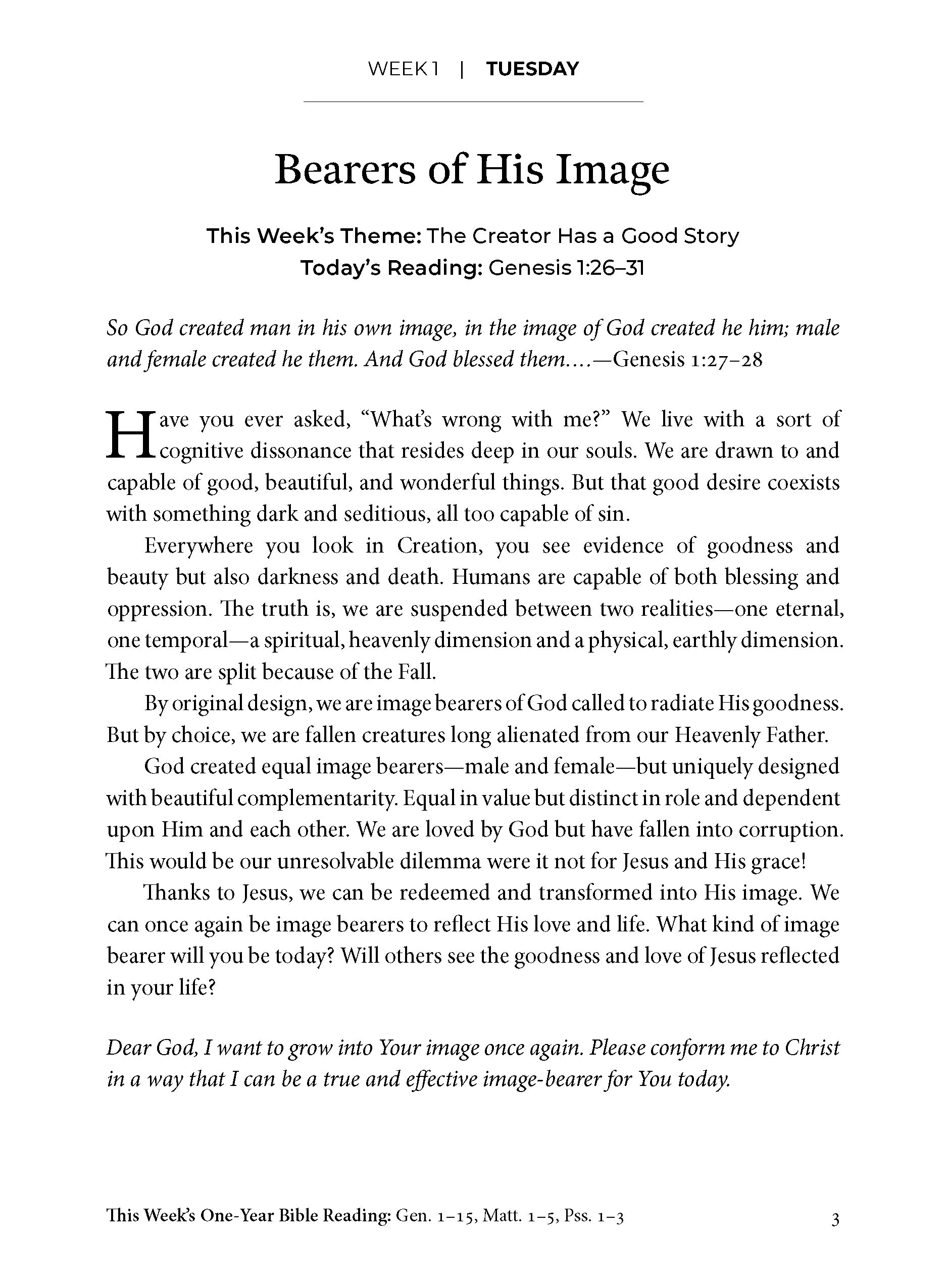 God’s Story, Our Hope: A One-Year Devotional Journey Through God’s Historical, Redemptive Narrative