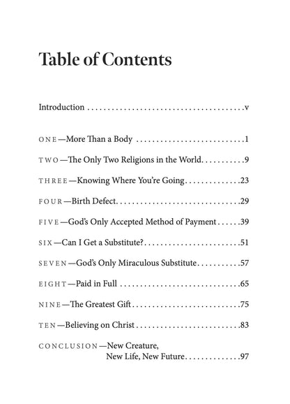 Done (ESV), Second Edition: What most religions never tell you