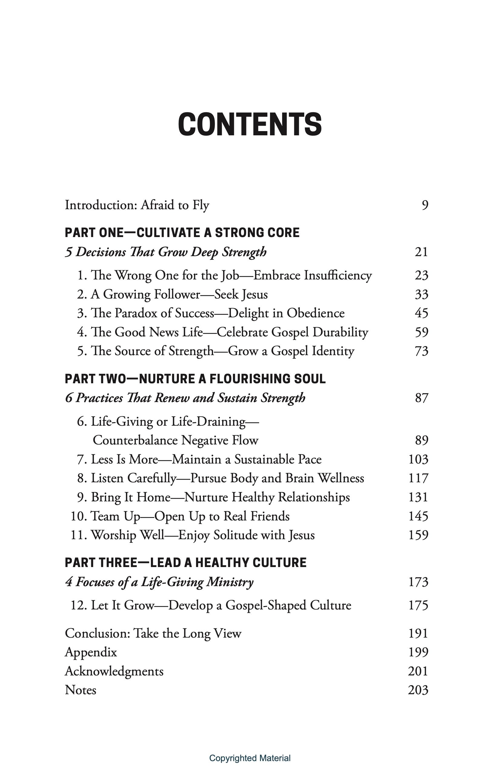 Steady Strength: Reversing Ministry&