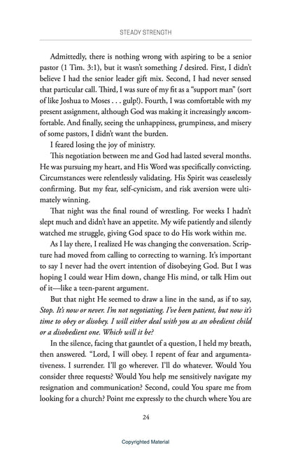 Steady Strength: Reversing Ministry&