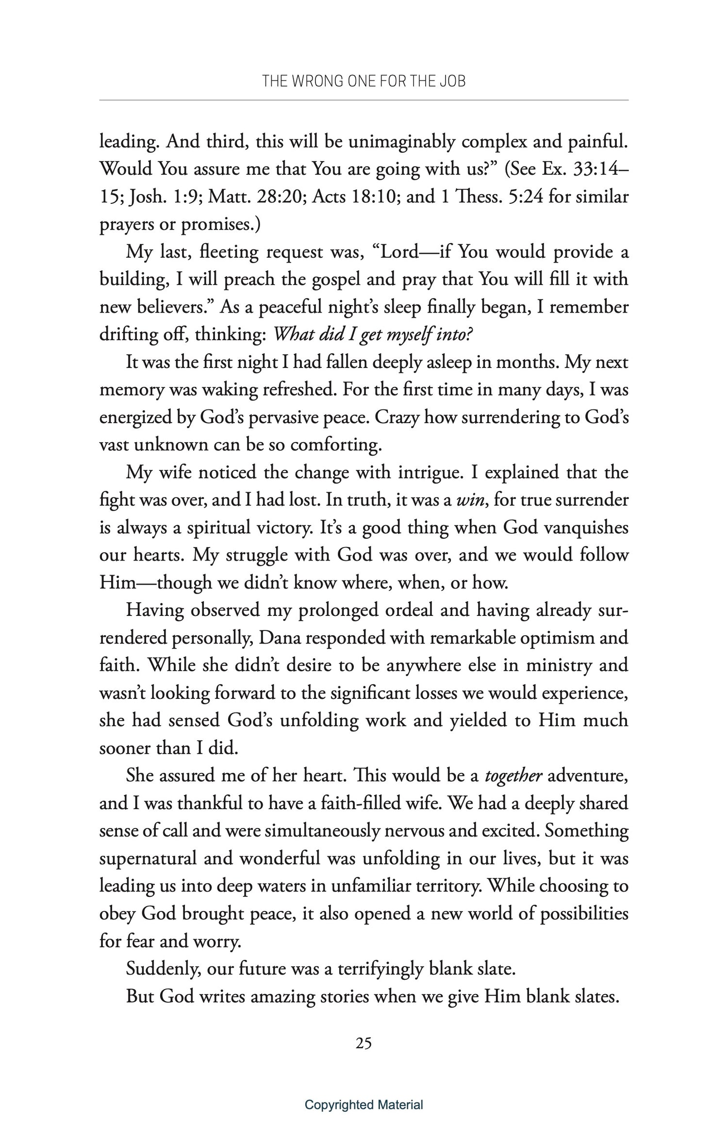 Steady Strength: Reversing Ministry&