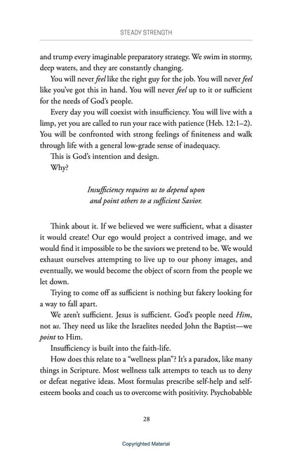 Steady Strength: Reversing Ministry&