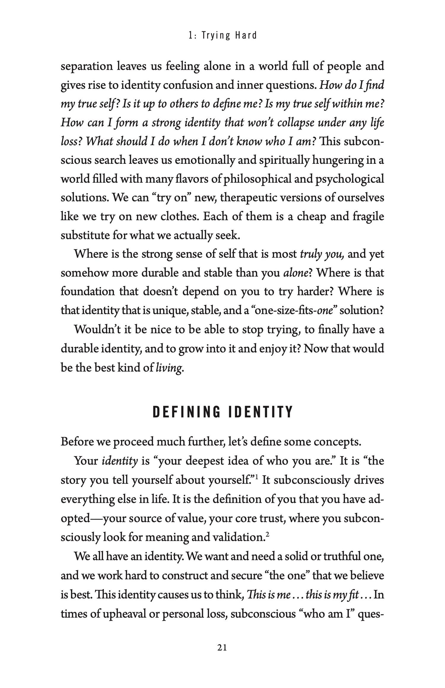 Stop Trying: How to Receive—Not Achieve—Your Real Identity