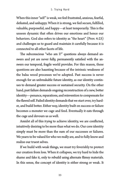 Stop Trying: How to Receive—Not Achieve—Your Real Identity