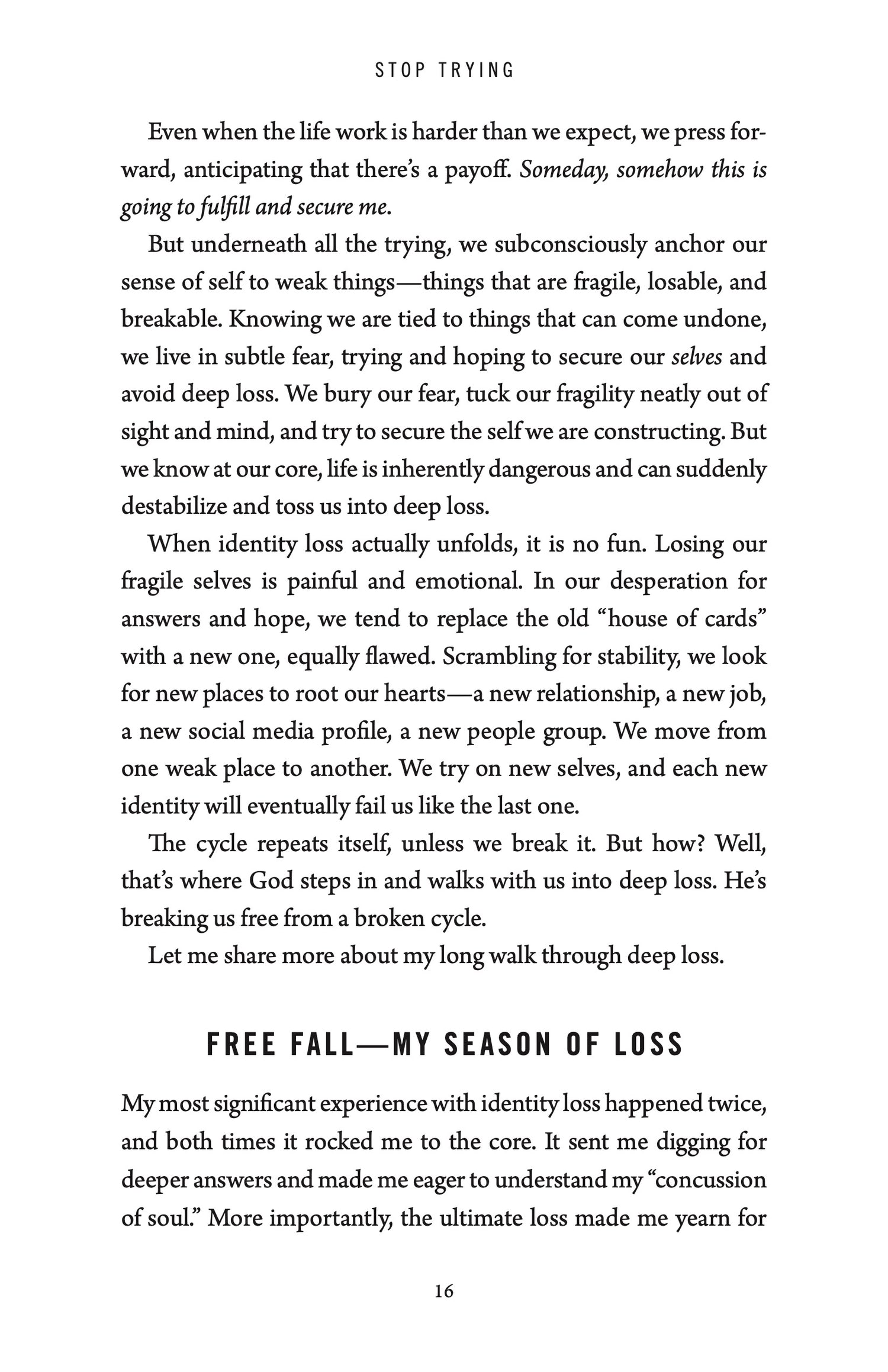 Stop Trying: How to Receive—Not Achieve—Your Real Identity